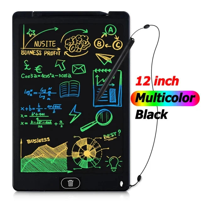 8.5 & 12 Inch LCD Writing Tablet for Kids – Digital Drawing Board & Handwriting Pad Toy with Stylus