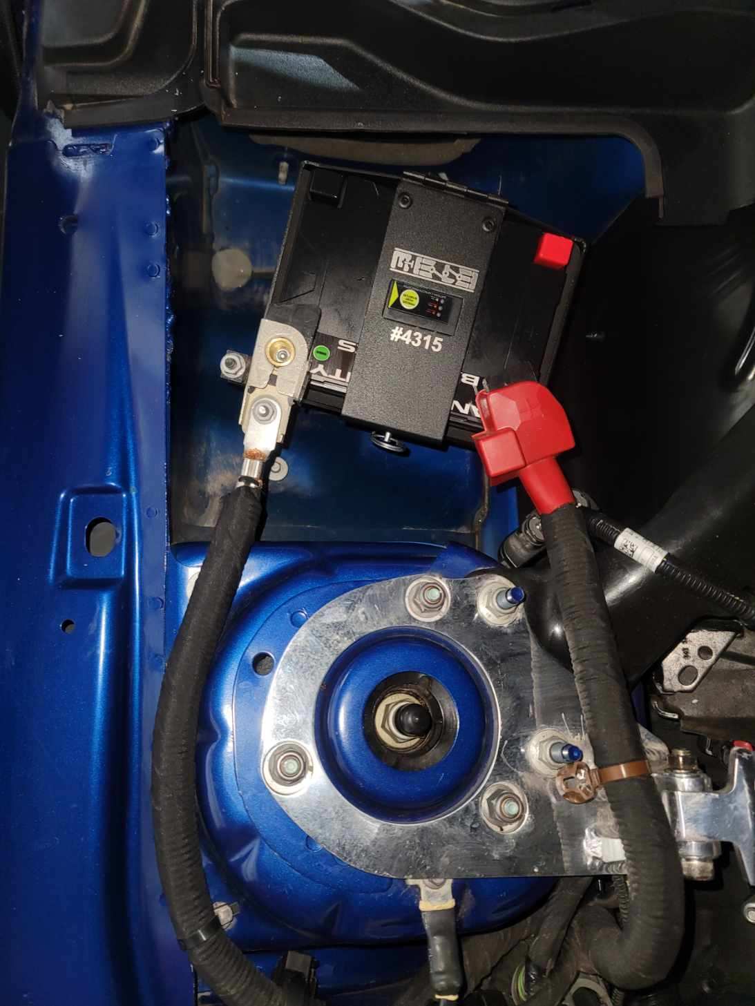 2015+ Ford Mustang 2.3L Ecoboost / 5.0L GT ATX30 Battery Mount