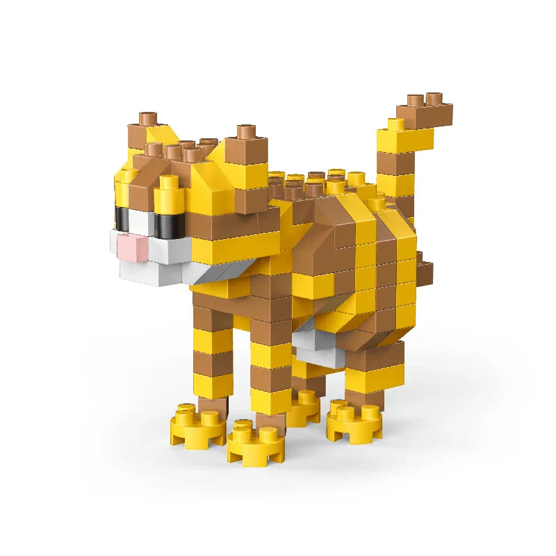Mini Dachshund Dog Building Blocks Toy for Adults and Kids: Detailed and Lifelike Design, Fun and Educational Construction Set