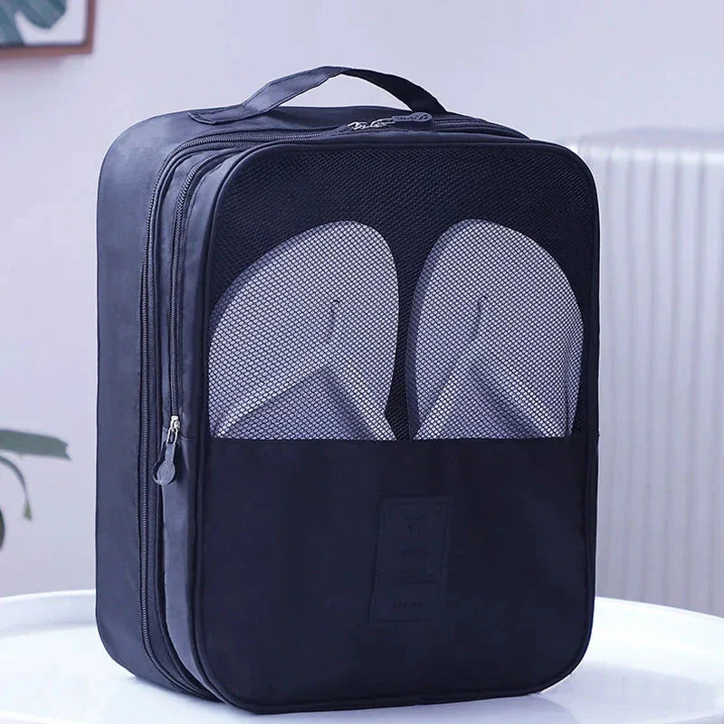 Portable Travel Shoe & Clothes Bag – Multifunction Organizer Storage