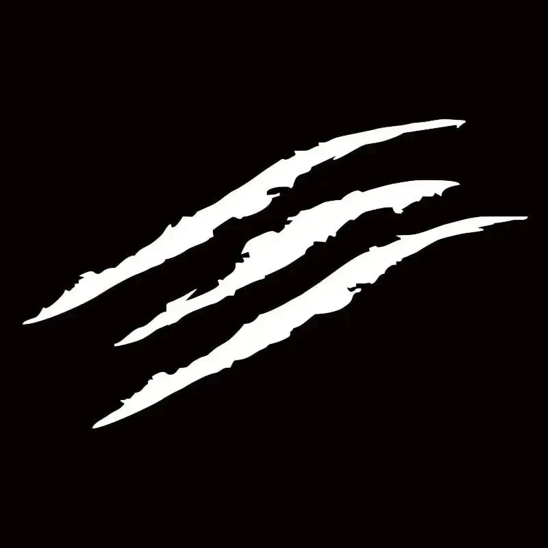Monster Claw Car Stickers Automobile Hood DIY Vehicle Headlight Refit Reflective Vinyl Decal Ghost Paw Scratches Auto Decoration