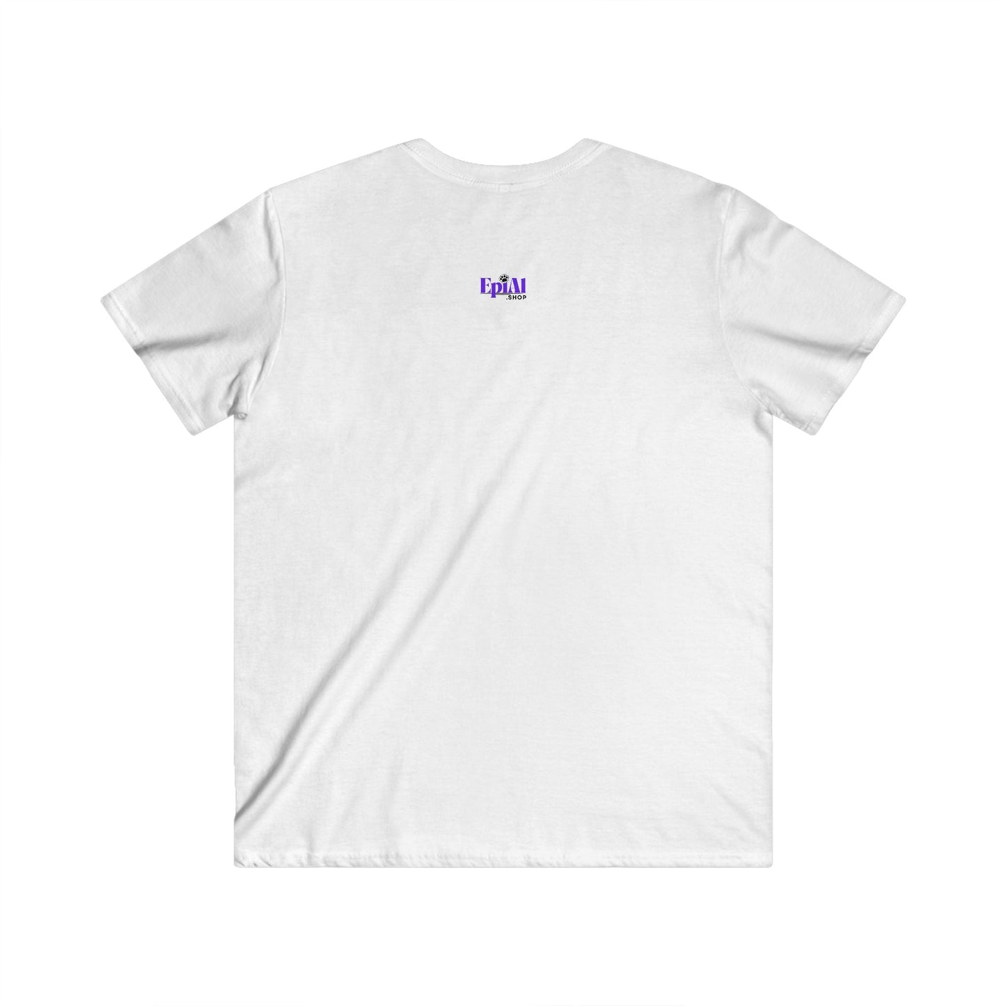 Epilepsy Awareness V-Neck Tee - Support Your Warrior Wife Epilepsy Tee
