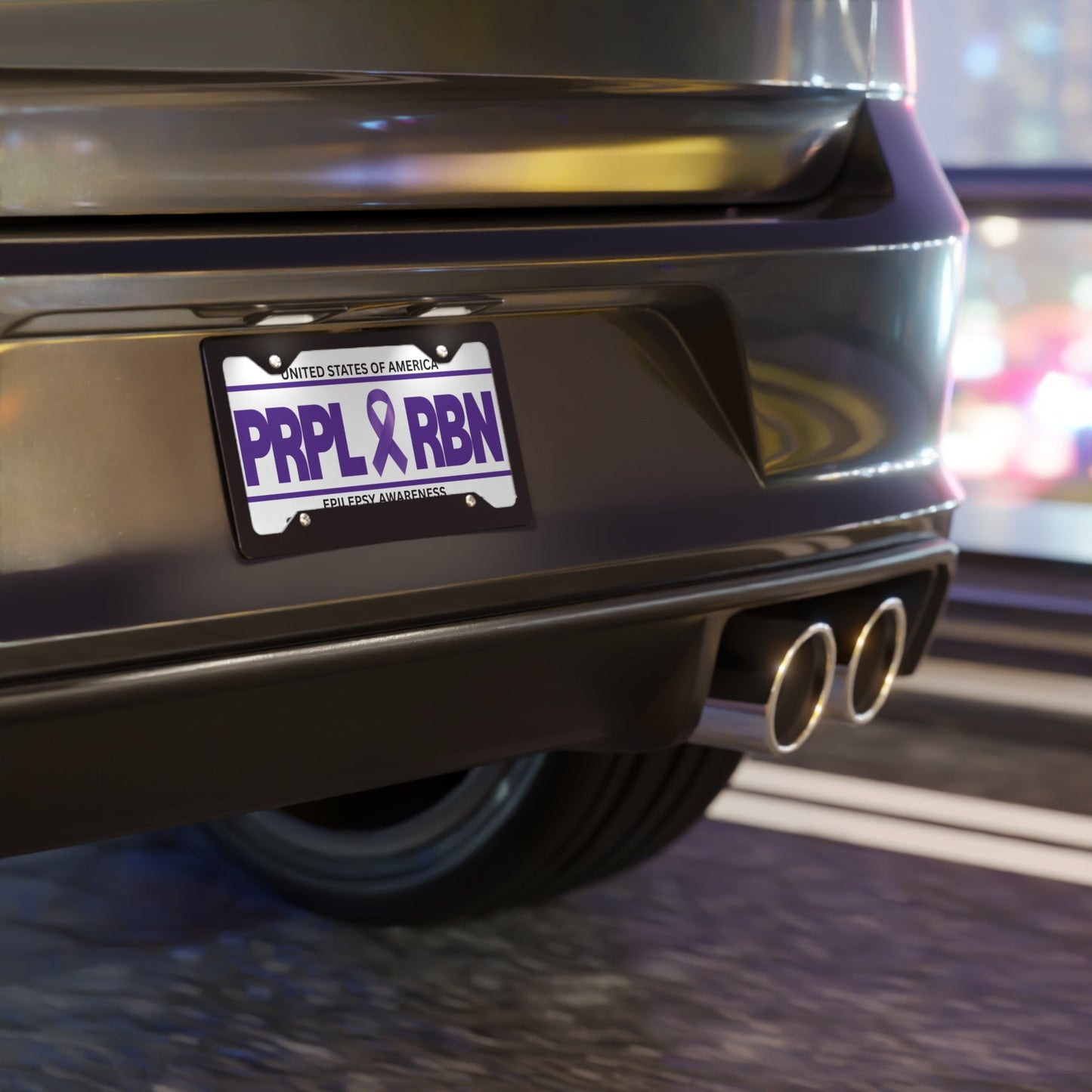 Epilepsy Awareness Vehicle Tag