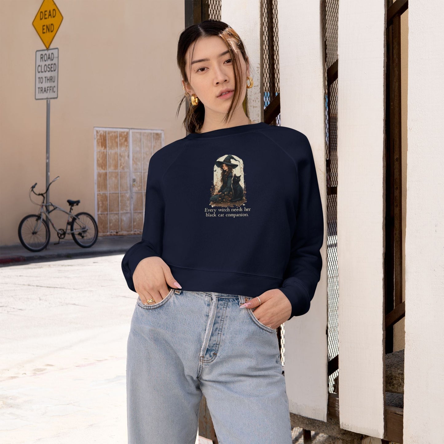 Every Witch — Cropped Fleece Pullover