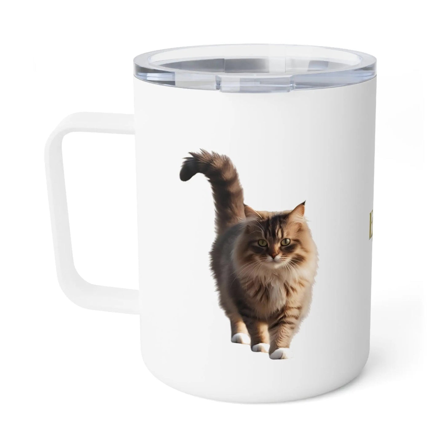 Insulated Cat Lover Coffee Mug - 10oz