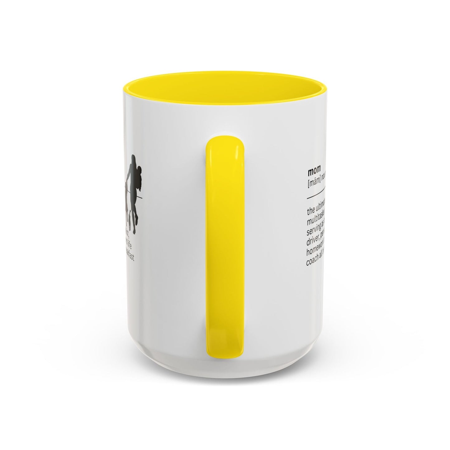 Mom Multitasker Accent Coffee Mug - Perfect Gift for Moms