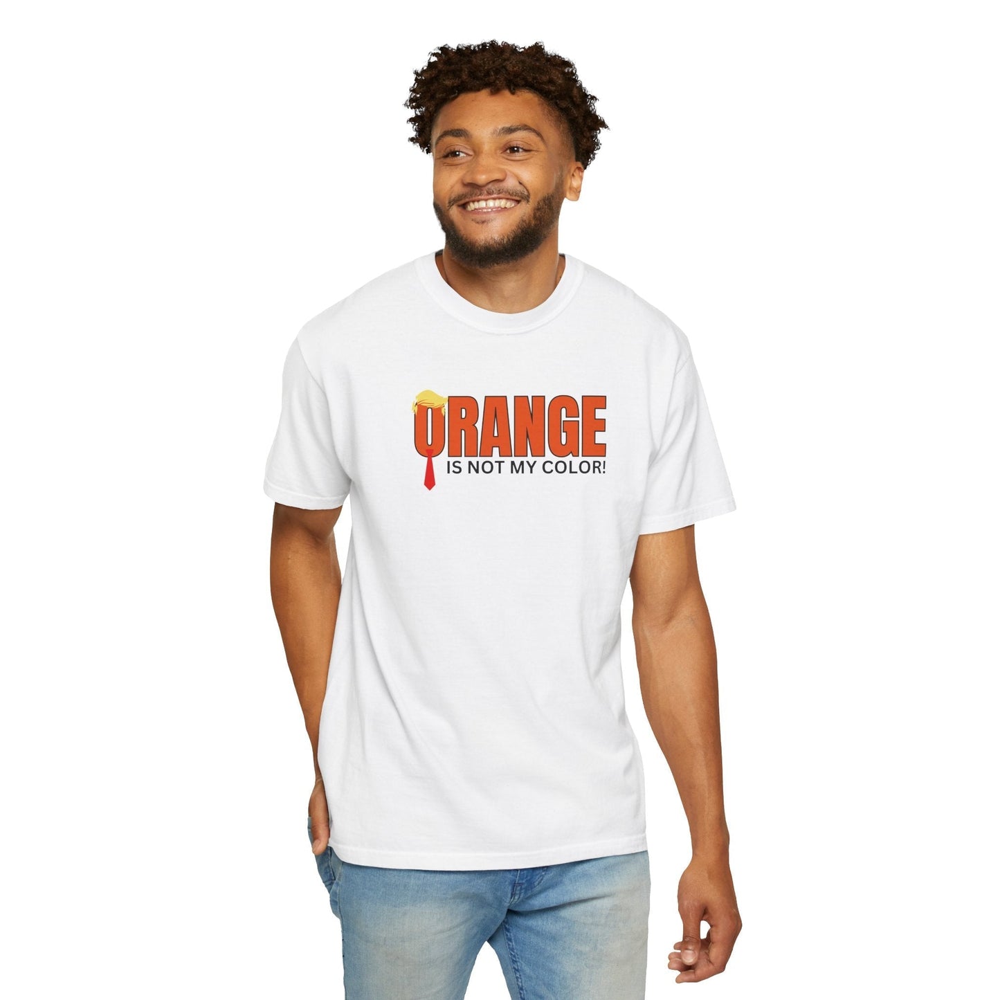 Orange Is Not My Color Tee | Funny Statement Graphic Shirt
