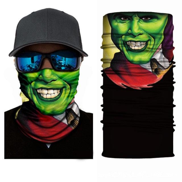 Outdoor Sport Seamless Bandanas Neck Warmer Buffe Face Shield Motorcycle Cycling Balaclava Headband Mask Hiking Fishing Scarf Bandanas Women Men Neck Gaiter Cover Turban Multipurpose Balaclava Elastic UV Face Shields for Women