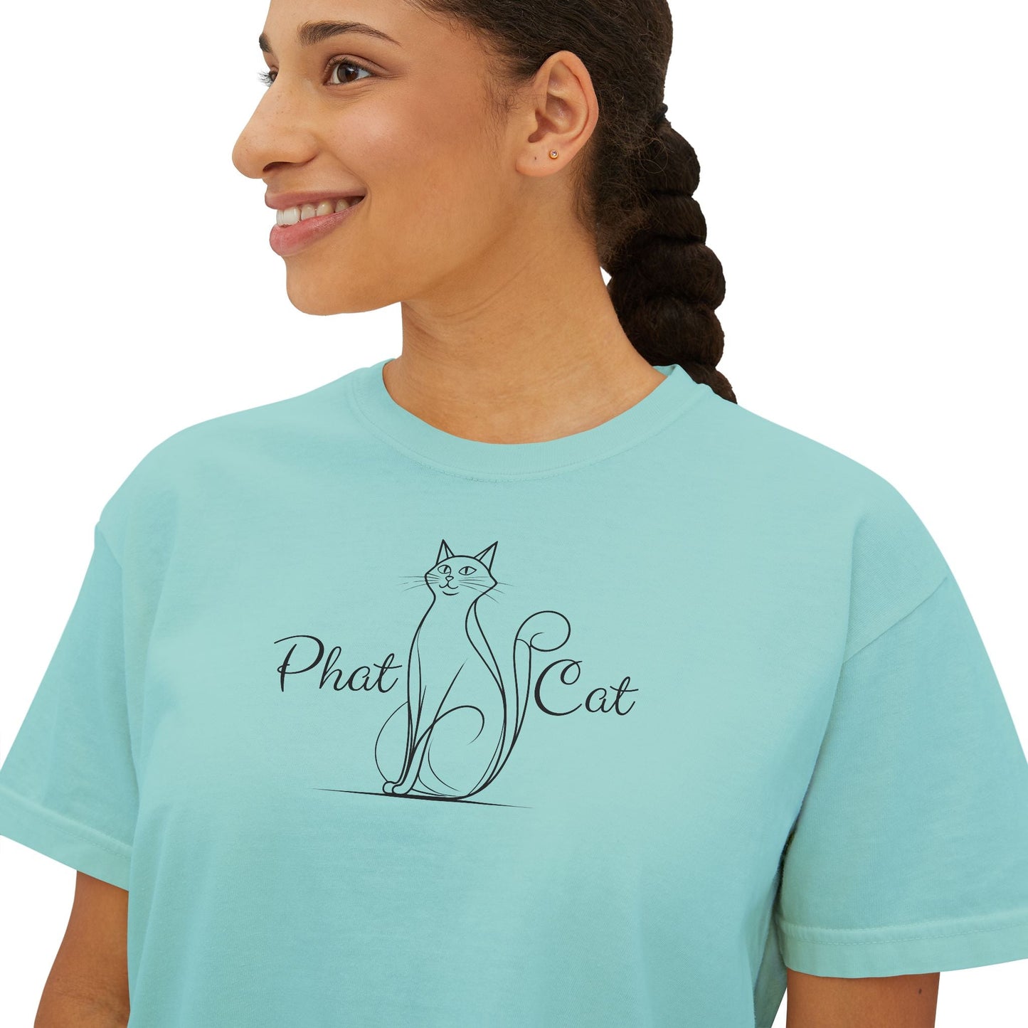 Phat Cat — Women’s Boxy Tee