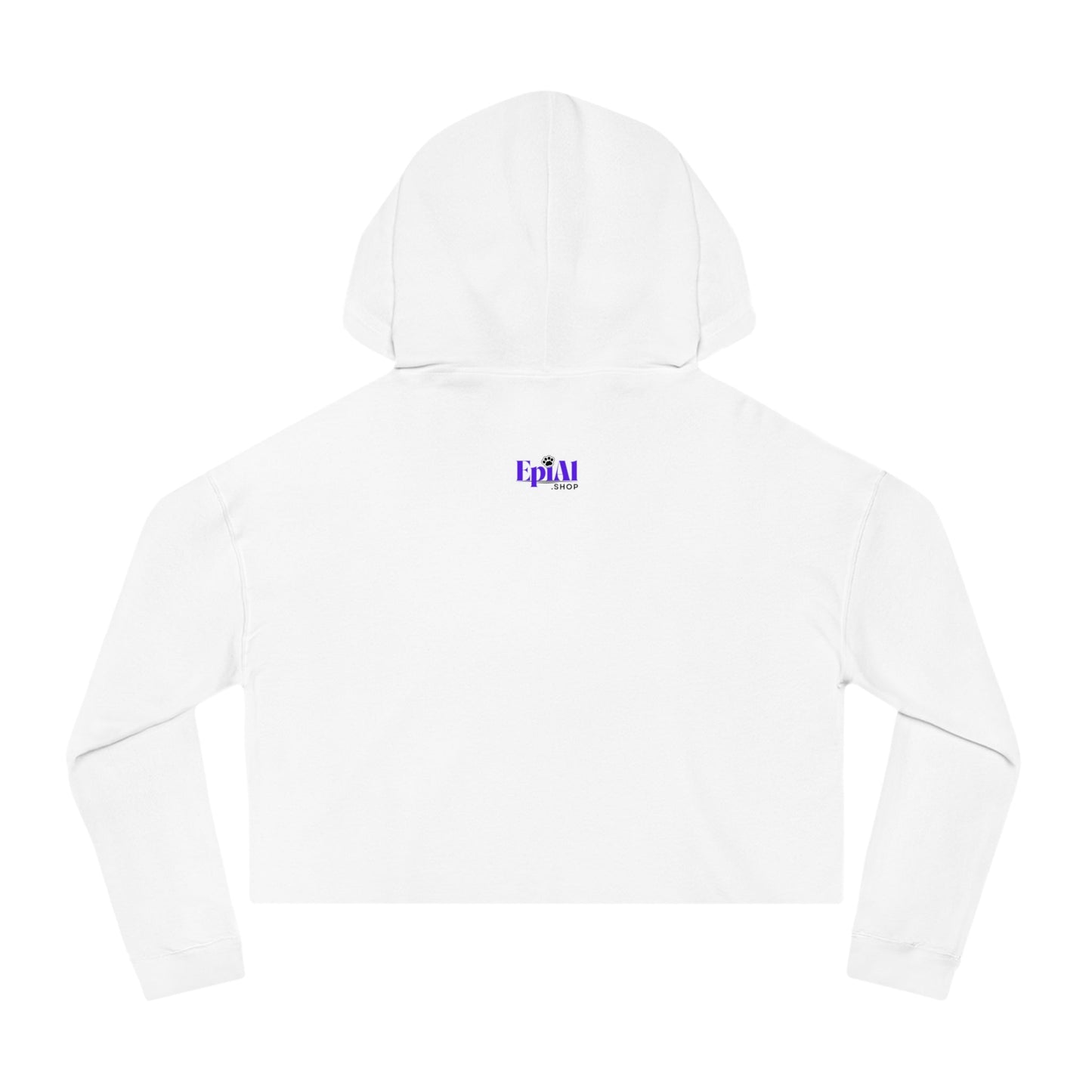 Spay Neuter Release Women's Cropped Hooded Sweatshirt
