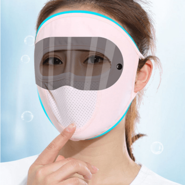 Windproof Anti Dust Face Mask Cycling Ski Breathable Masks Fleece Face Shield Hood Caps with HD Goggles Cycling Cap Balaclava Skating Hat Motorbike Biker Racing Breather Mask Tactical Airsoft Cap Scarf Mask Ski Hat Spring Summer For Men Women