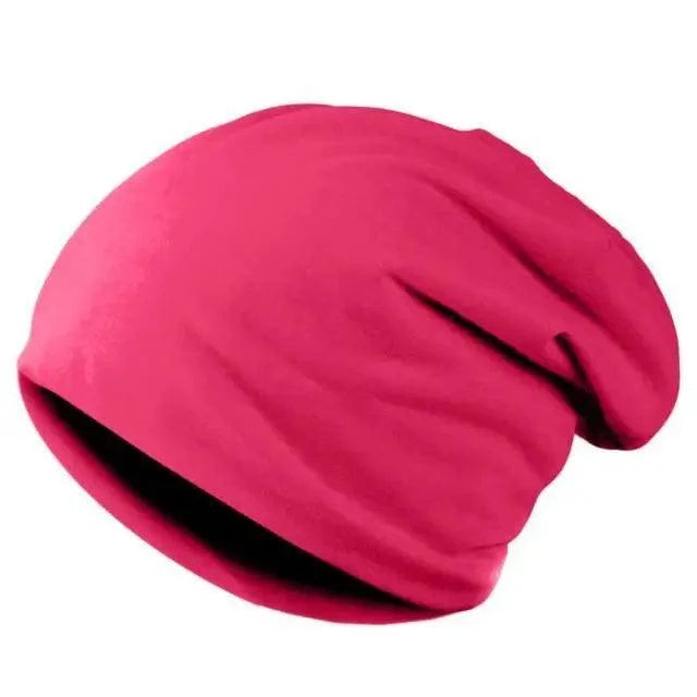 Winter Warm Hats For Women Casual Stacking Knitted Caps Men Hats Solid Color Hip Hop Unisex Female Beanies For Winter Men Women Baggy Beanie Knit Hats Warm Winter Knit Hat