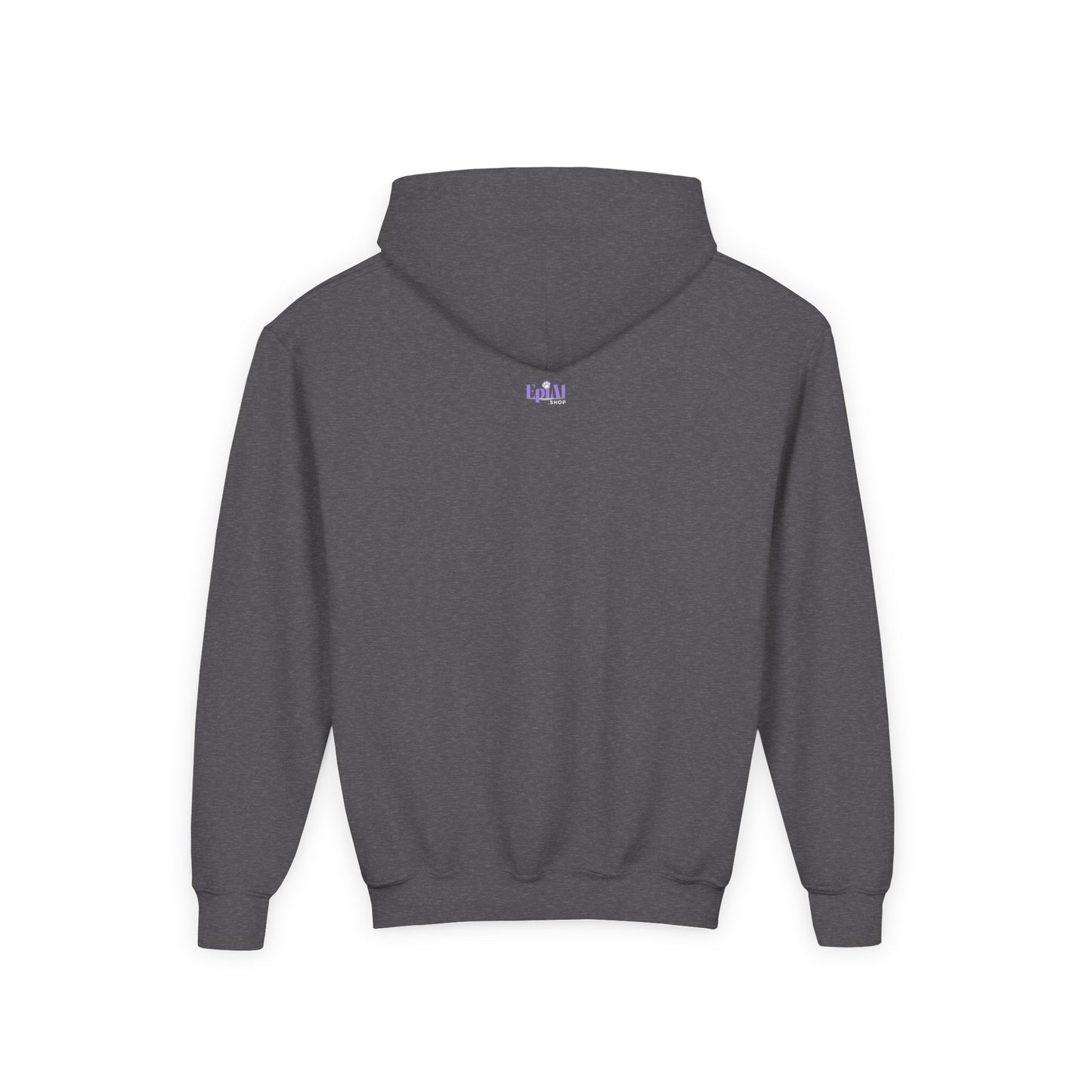 Youth Halloween Ghost & Cat Hoodie for Fun and Festive Celebrations