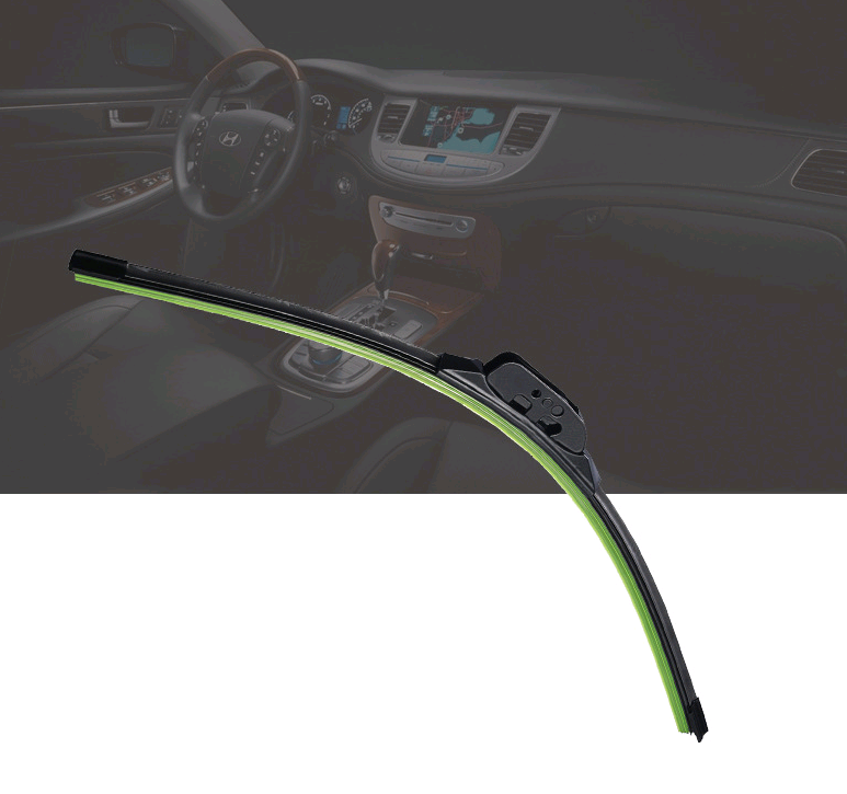 Seamless Natural Rubber Wiper Blades for All Cars