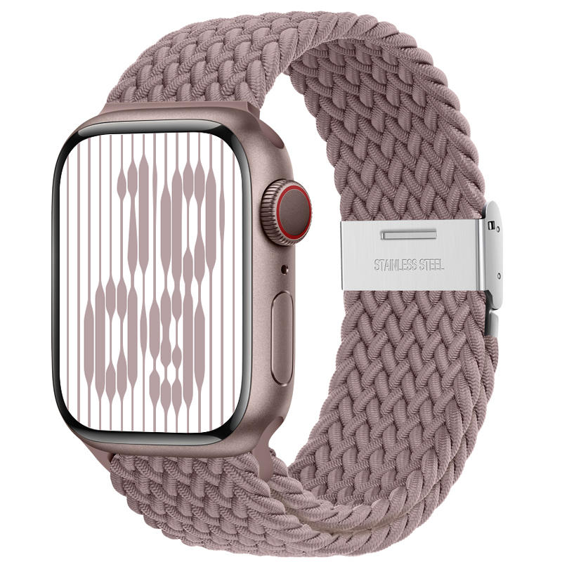 Creative Nylon Loop Elastic Woven Watch Strap