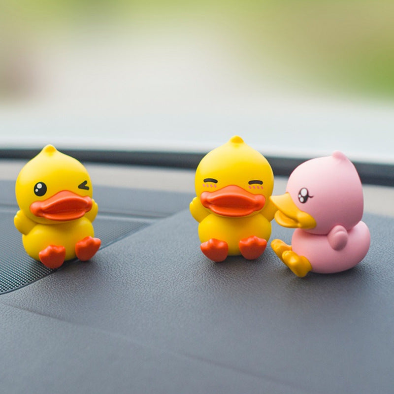 Cute Cartoon Yellow Duck Car Air Freshener for Vent