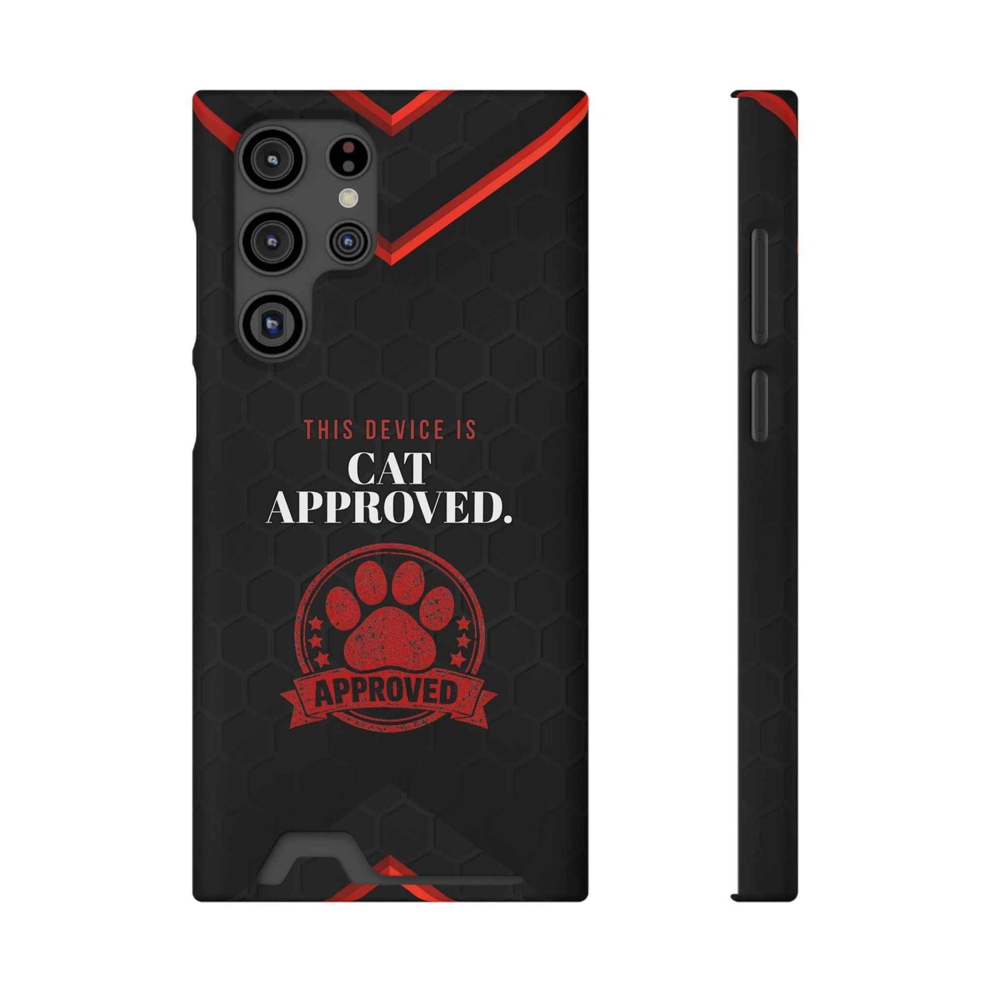 Cat Approved iPhone Case — Official Stamp Edition