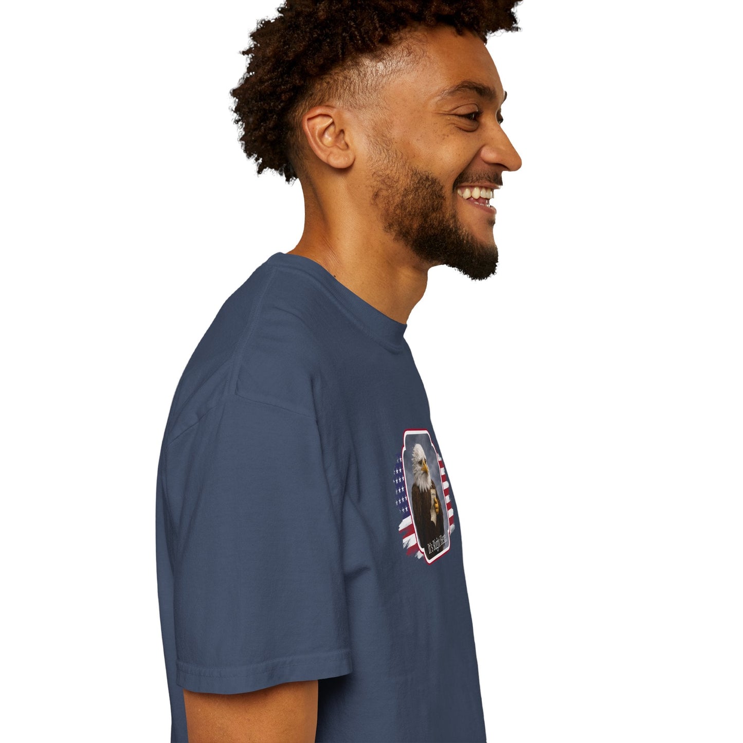 “It’s Right Here” Political Parody T-Shirt
