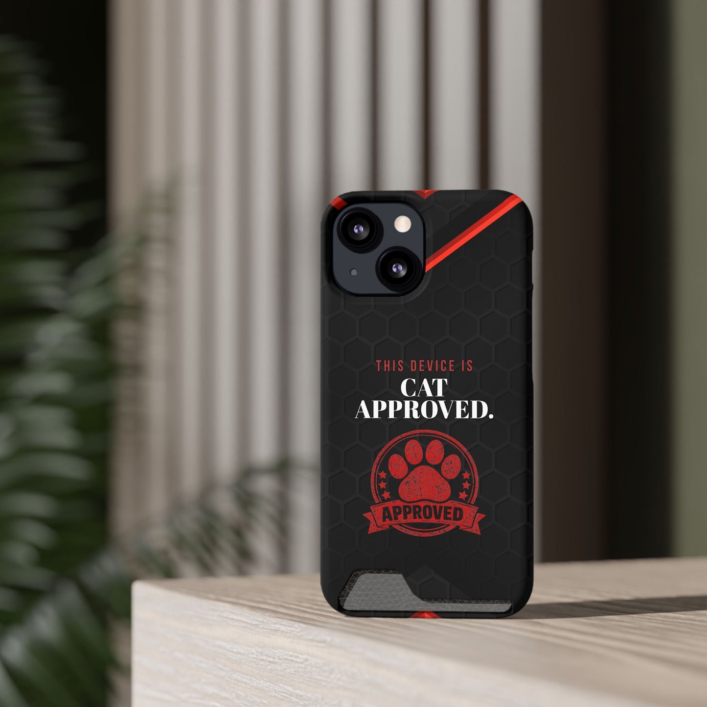 Cat Approved iPhone Case — Official Stamp Edition