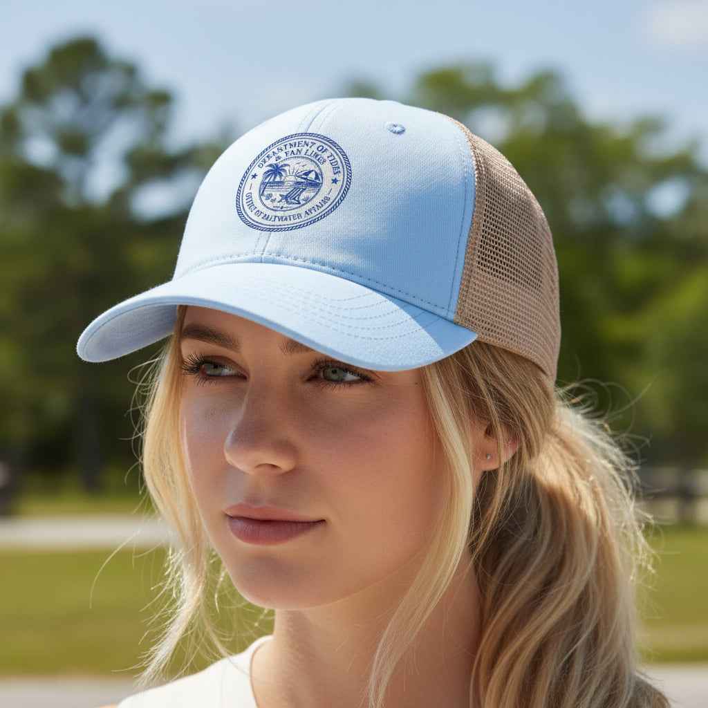 Department of Tides Ponytail Cap | Officially Approved for Wind & Opinions