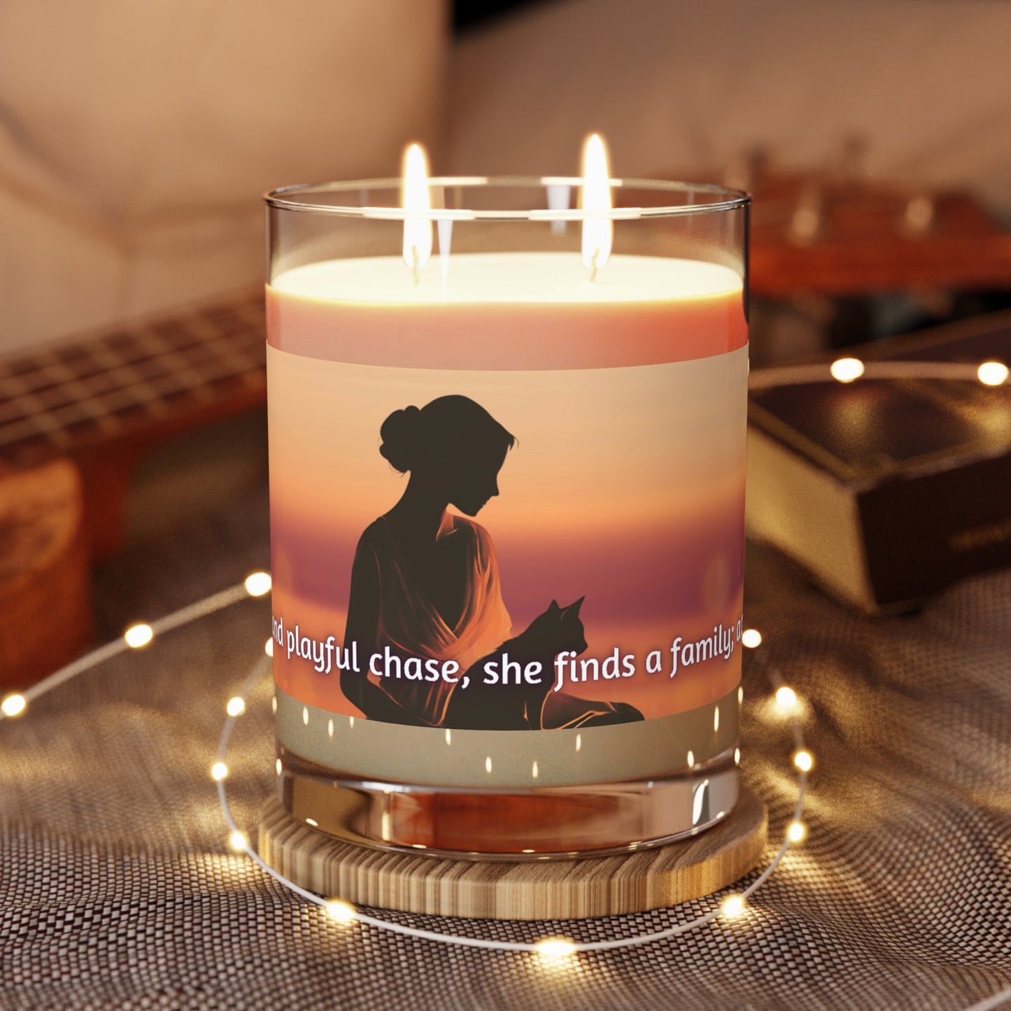 Perfect Embrace Cat Candle | Cozy Cat Lover Soy Candle