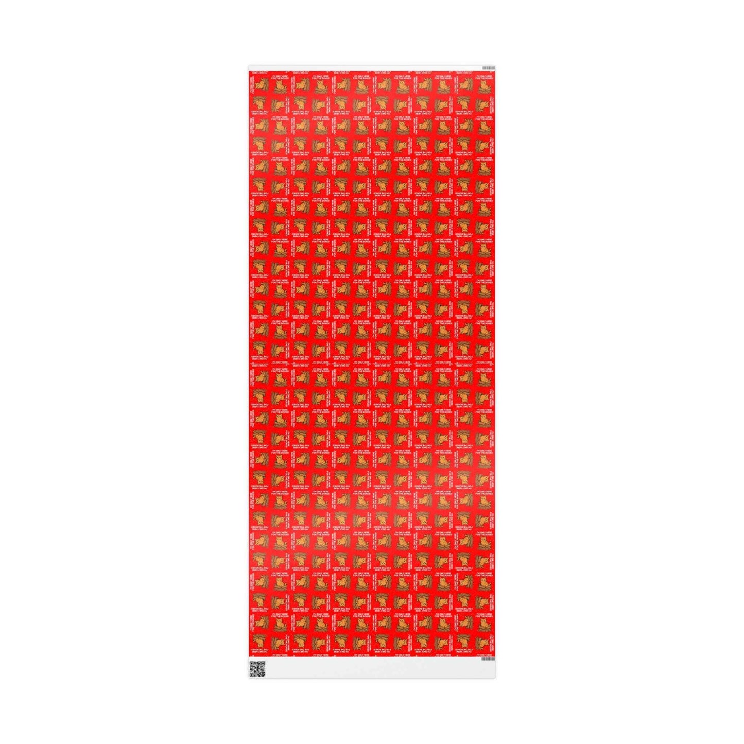 I’m Only Here for the Boxes – Funny Cat-Themed Wrapping Paper