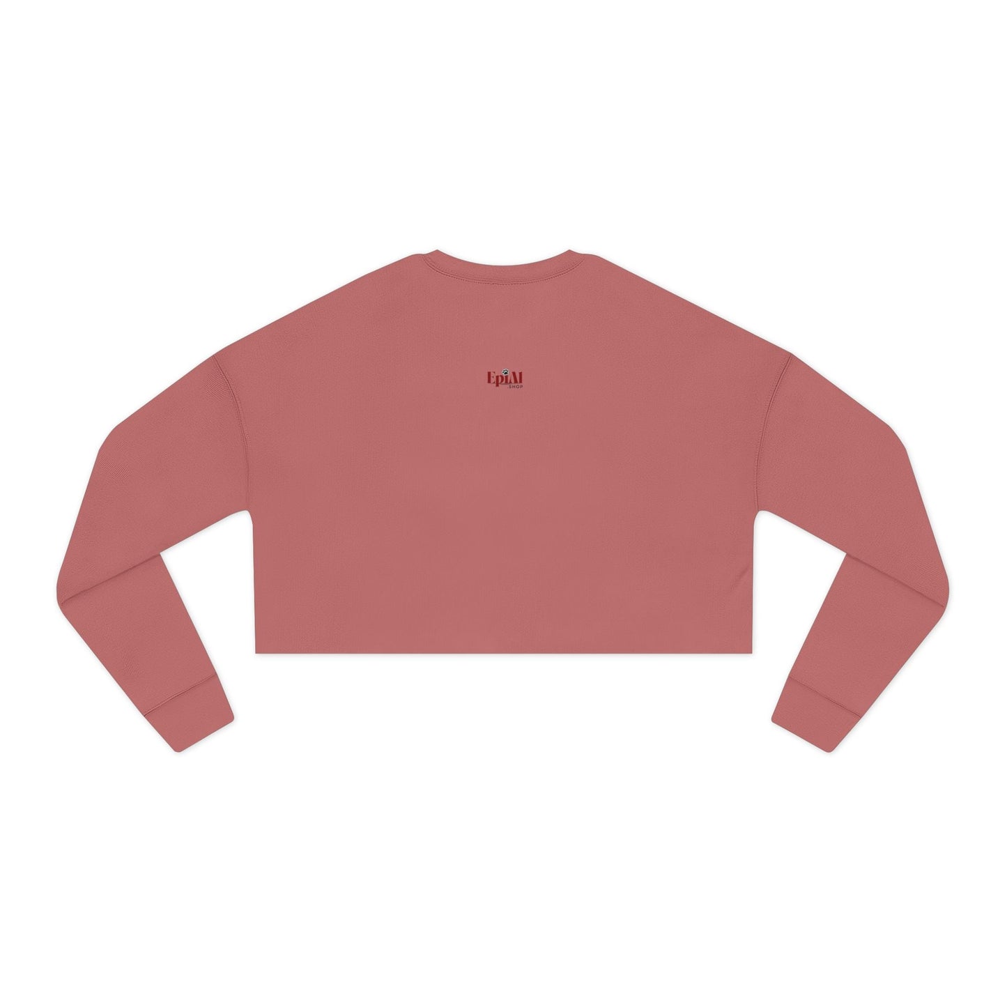Trendy Cat Lover Women's Cropped Sweatshirt