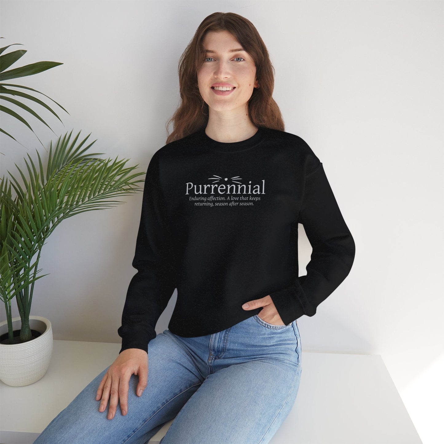 Purrennial Crewneck Sweatshirt