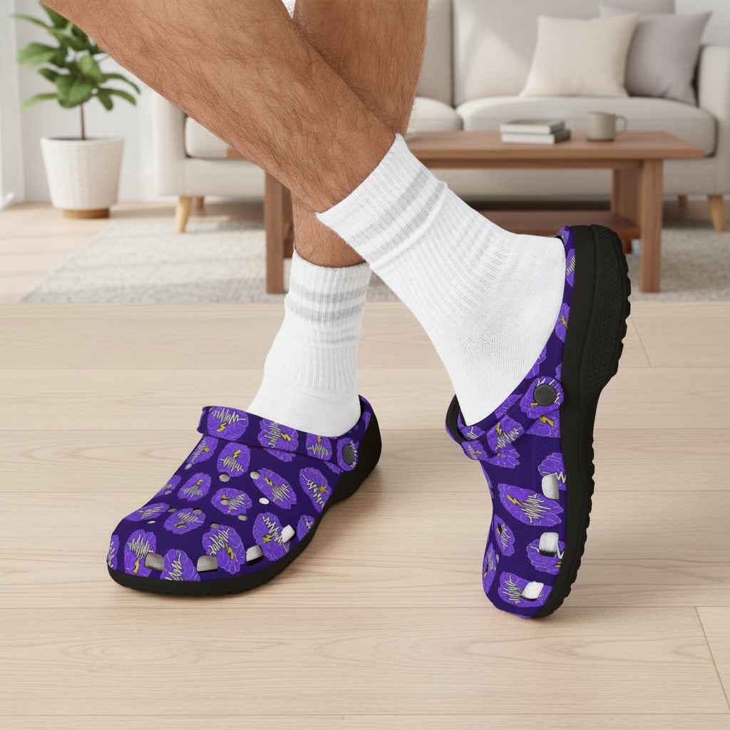 Neurostrong Clogs – Epilepsy Awareness EVA Comfort Shoes