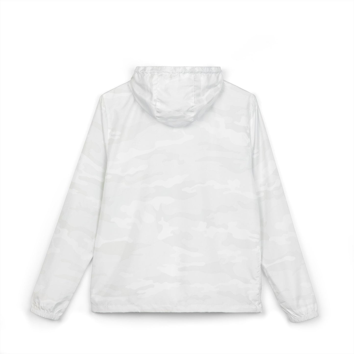 Brainstorm Champion Lightweight Windbreaker – White Camo Rain Jacket