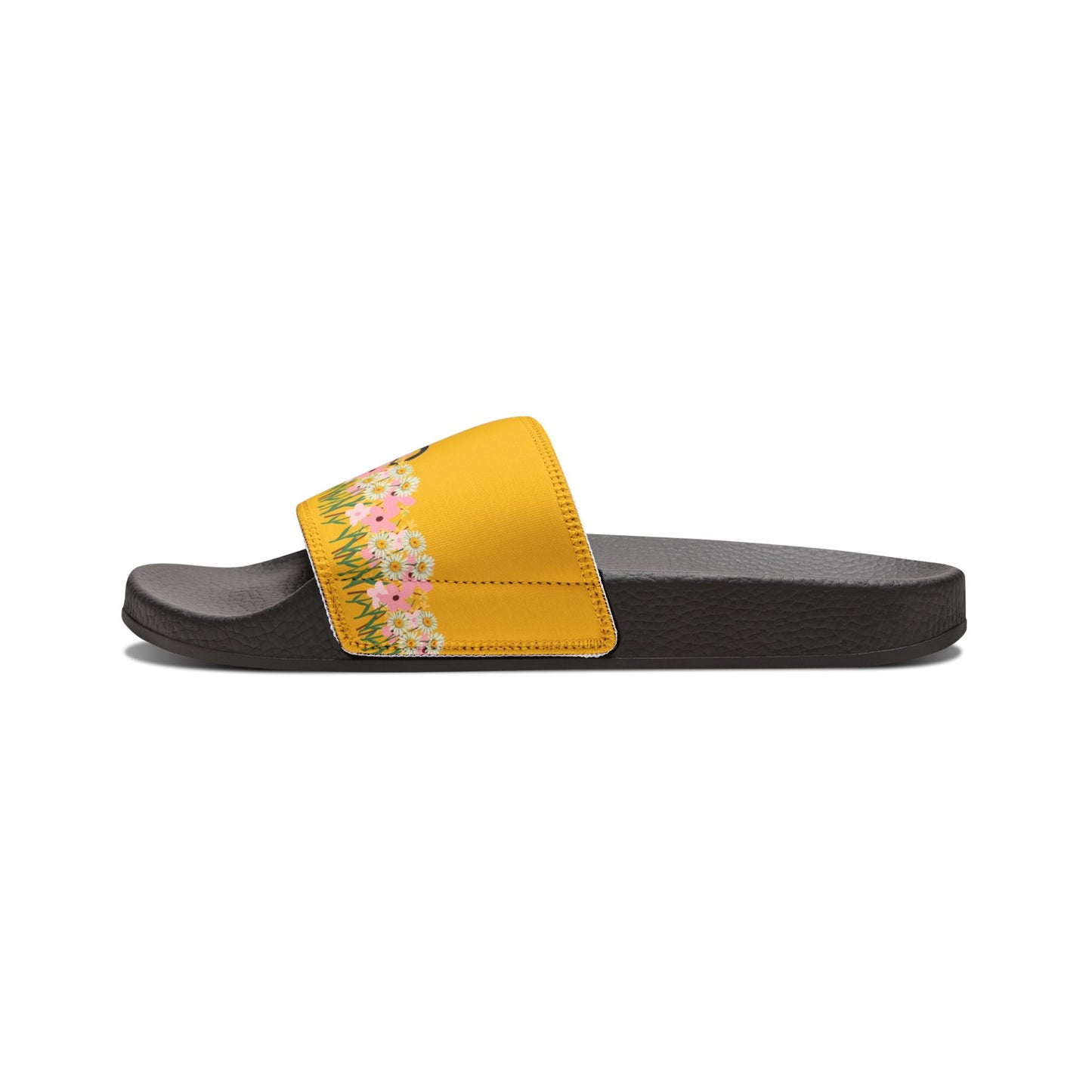 Floral Cat Slide Sandals — Garden Observer Edition