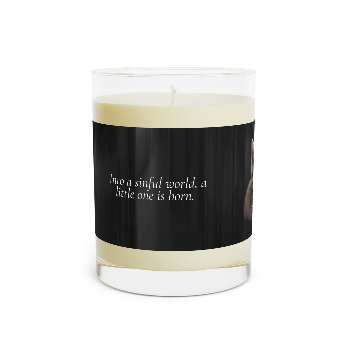 A Little One Is Born Candle | Faith-Inspired Soy Candle