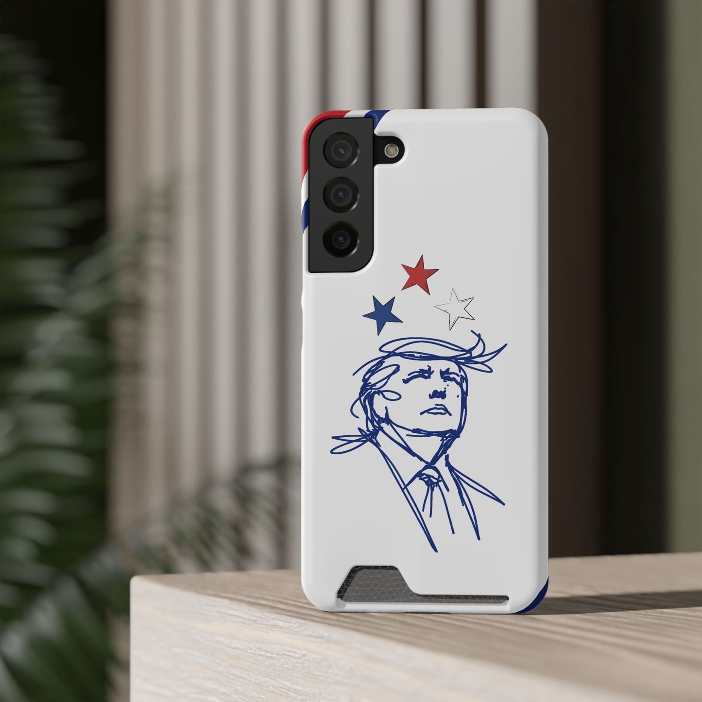 Minimal Line Portrait MagSafe iPhone Case — Say Less Edition