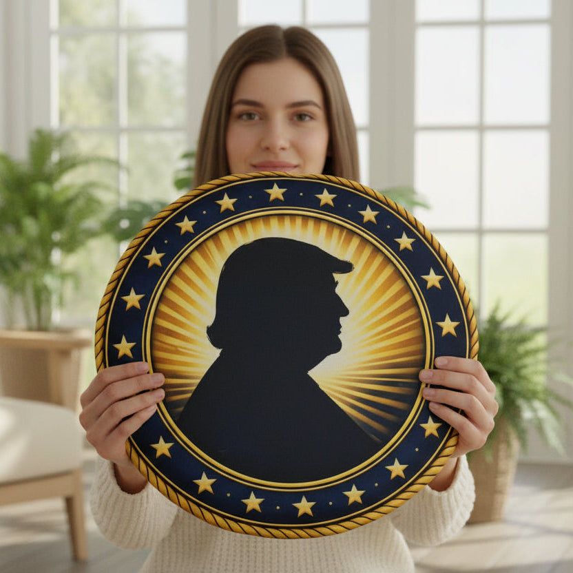 USA Silhouette Pillow — Framed, Focused, Unmissable