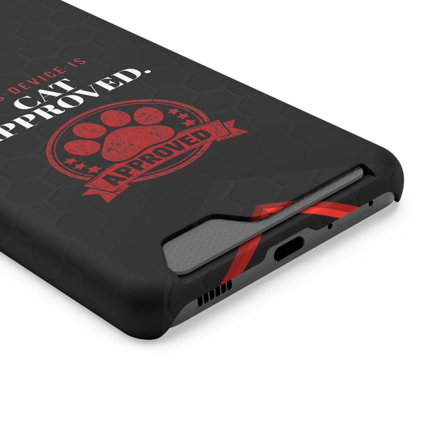 Cat Approved iPhone Case — Official Stamp Edition