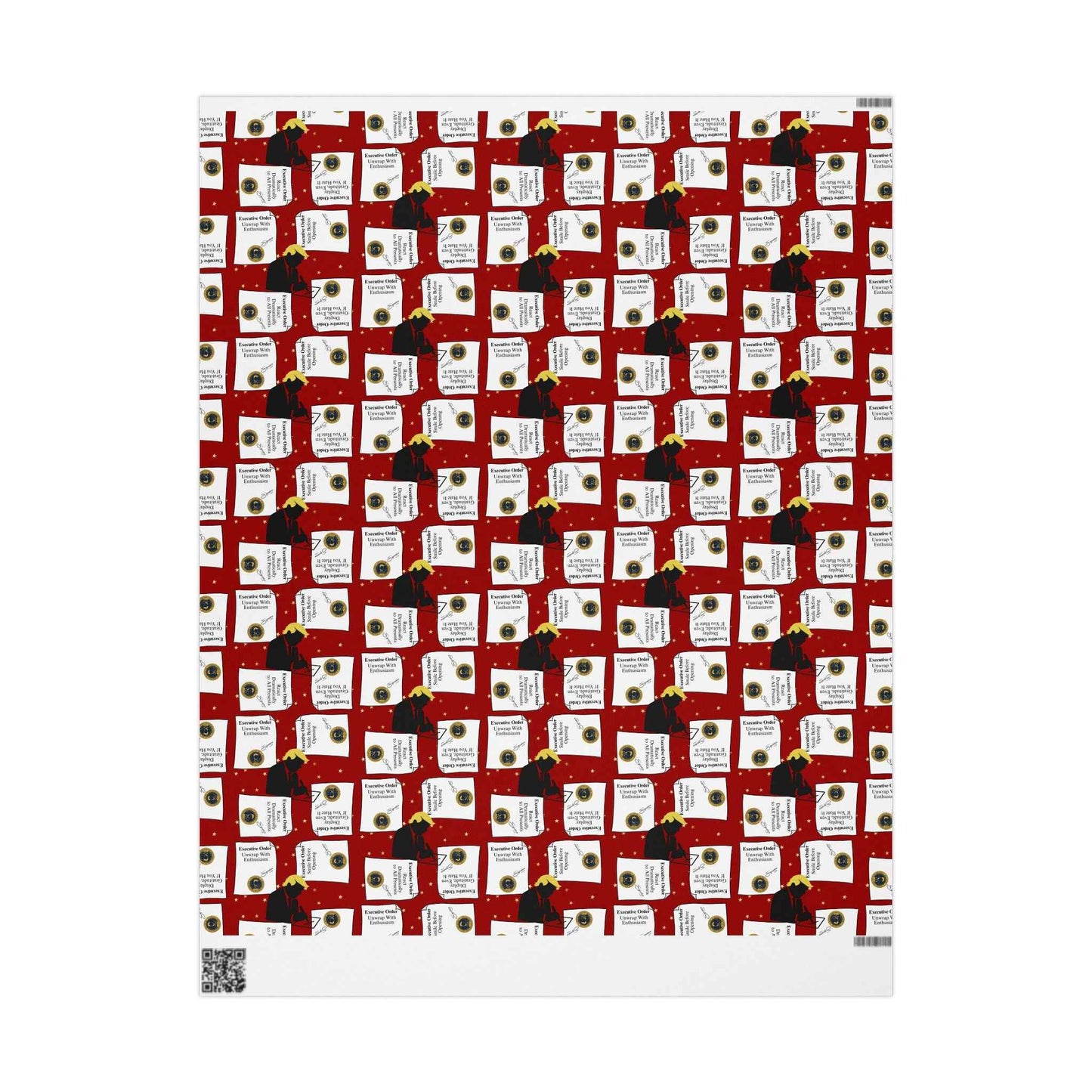 Executive Orders Gift Wrap – Political Parody Edition