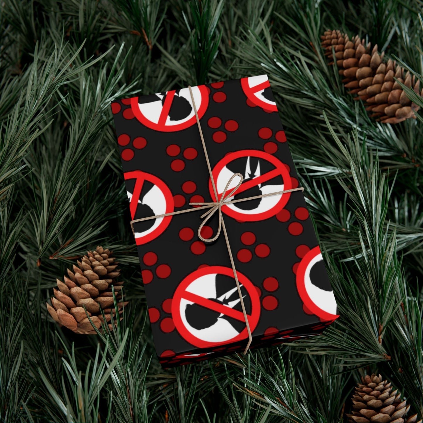 “Absolutely Not” Novelty Gift Wrap – Loud Opinions, Quiet Packaging