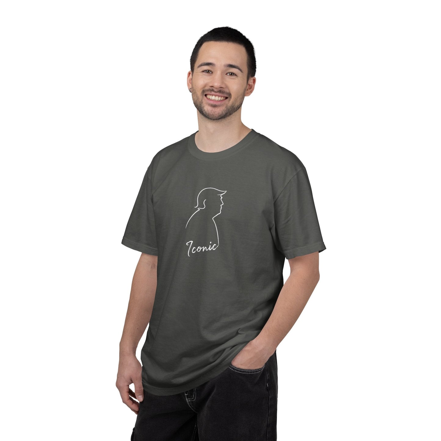 Iconic | Minimal Silhouette Statement T-Shirt