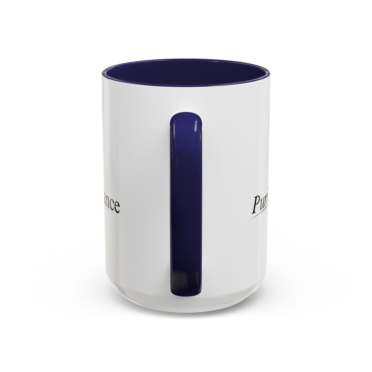 Purrseverance Accent Coffee Mug (11, 15oz)