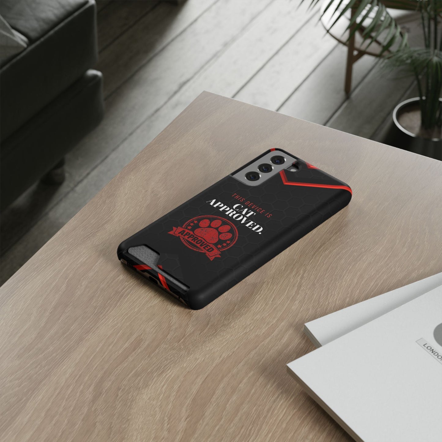 Cat Approved iPhone Case — Official Stamp Edition