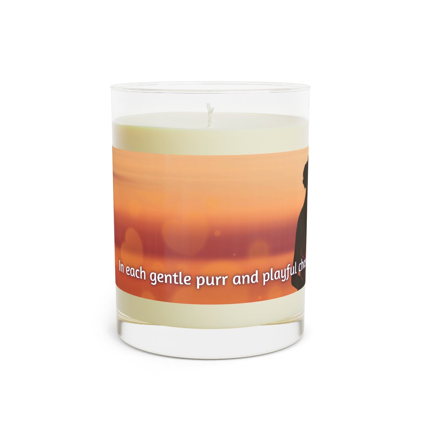 Perfect Embrace Cat Candle | Cozy Cat Lover Soy Candle