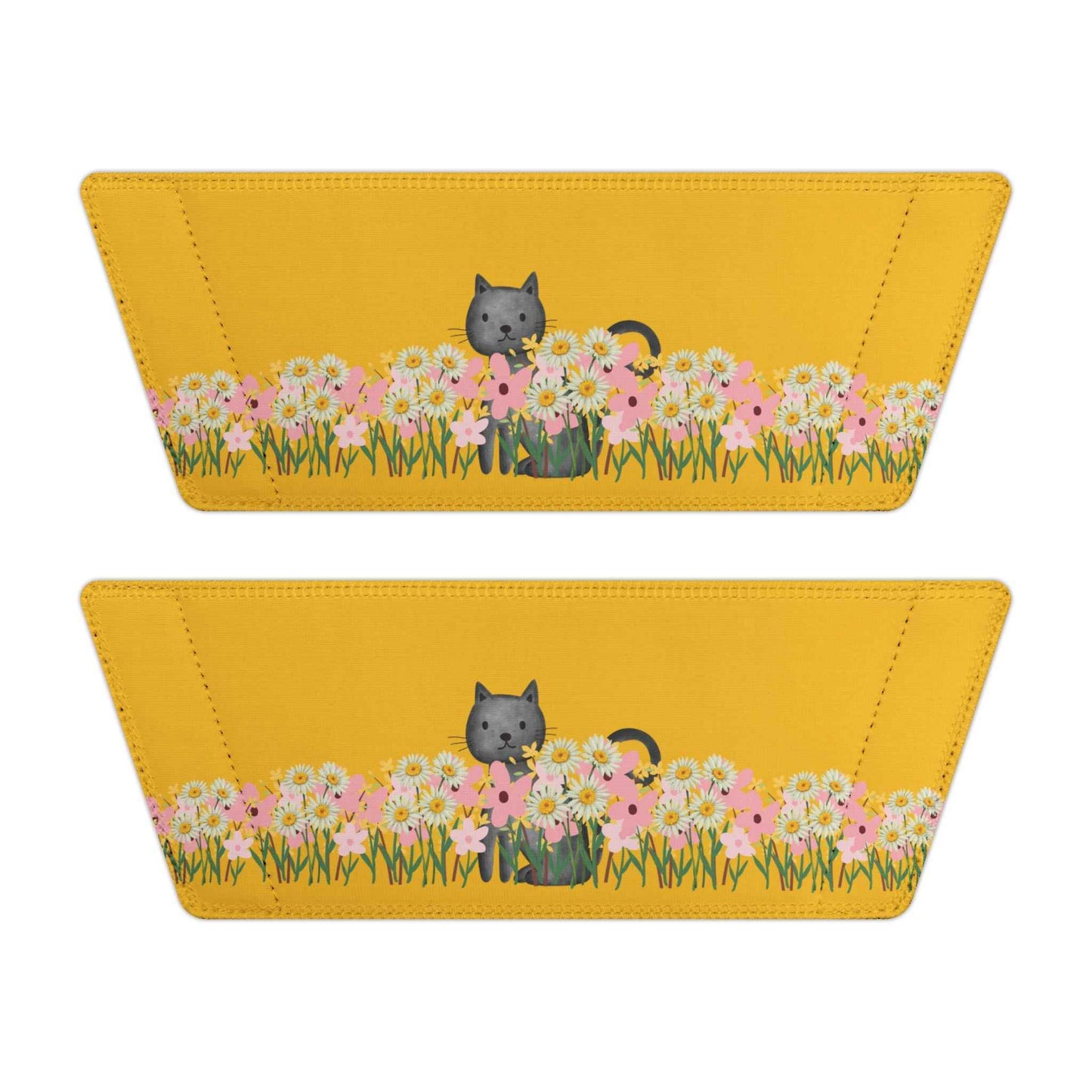 Floral Cat Slide Sandals — Garden Observer Edition