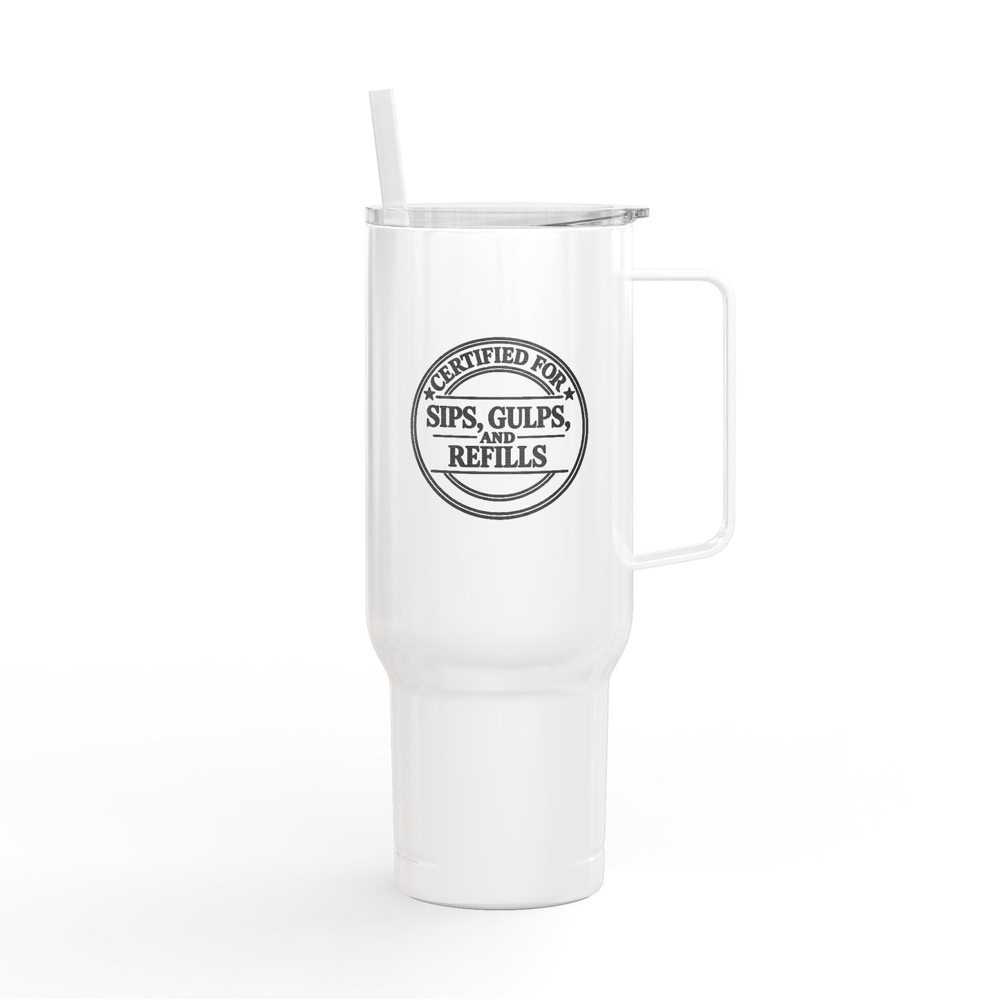Certified for Sips, Gulps, and Refills 40oz Insulated Tumbler
