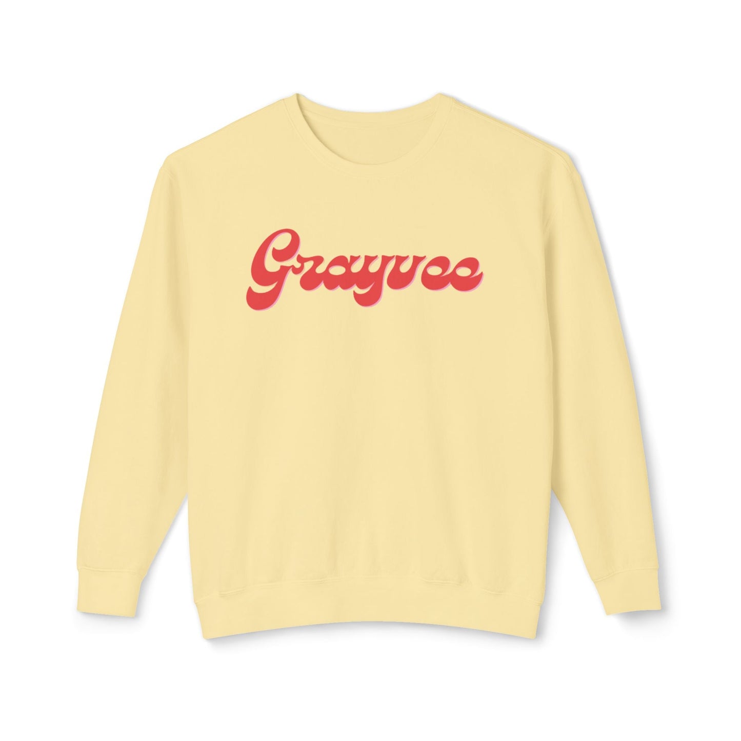 Unisex Lightweight Crewneck Sweatshirt "Grayvee"