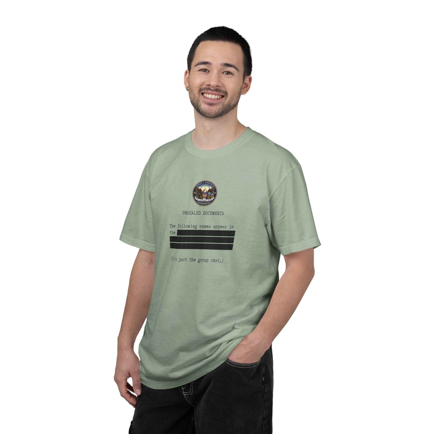 Unsealed Documents Unisex T-Shirt – Redacted Political Satire Tee