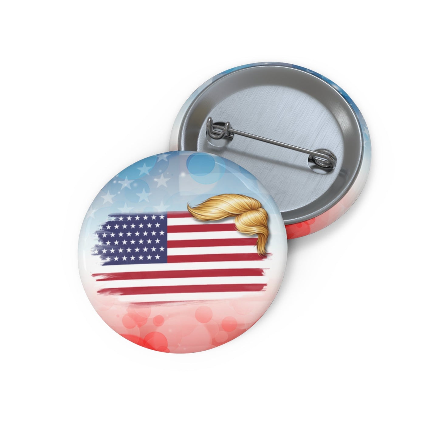 Golden Swoop Pinback Button