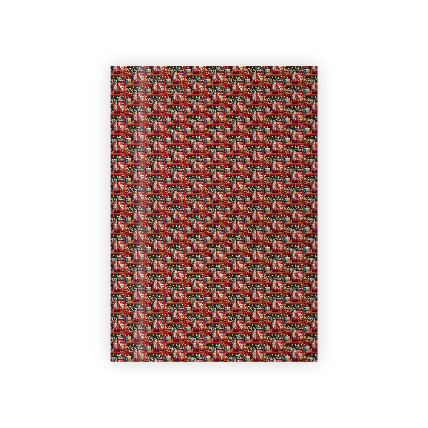 A Gift for You Kitten Gift Wrapping Paper Rolls, 1pc