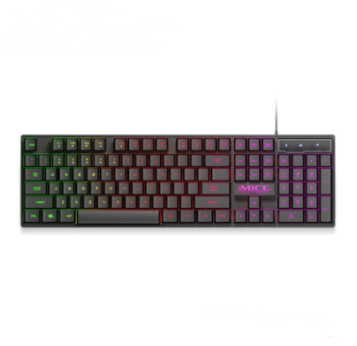 USB wired luminous keyboard