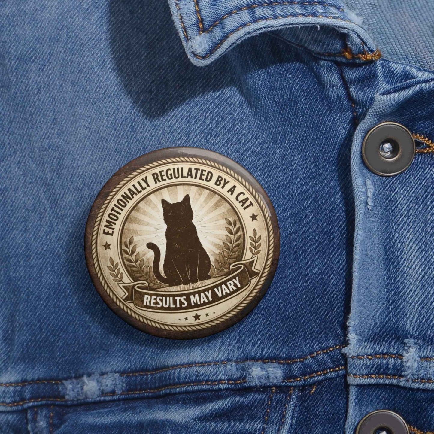Emotional Oversight Department Pinback Button