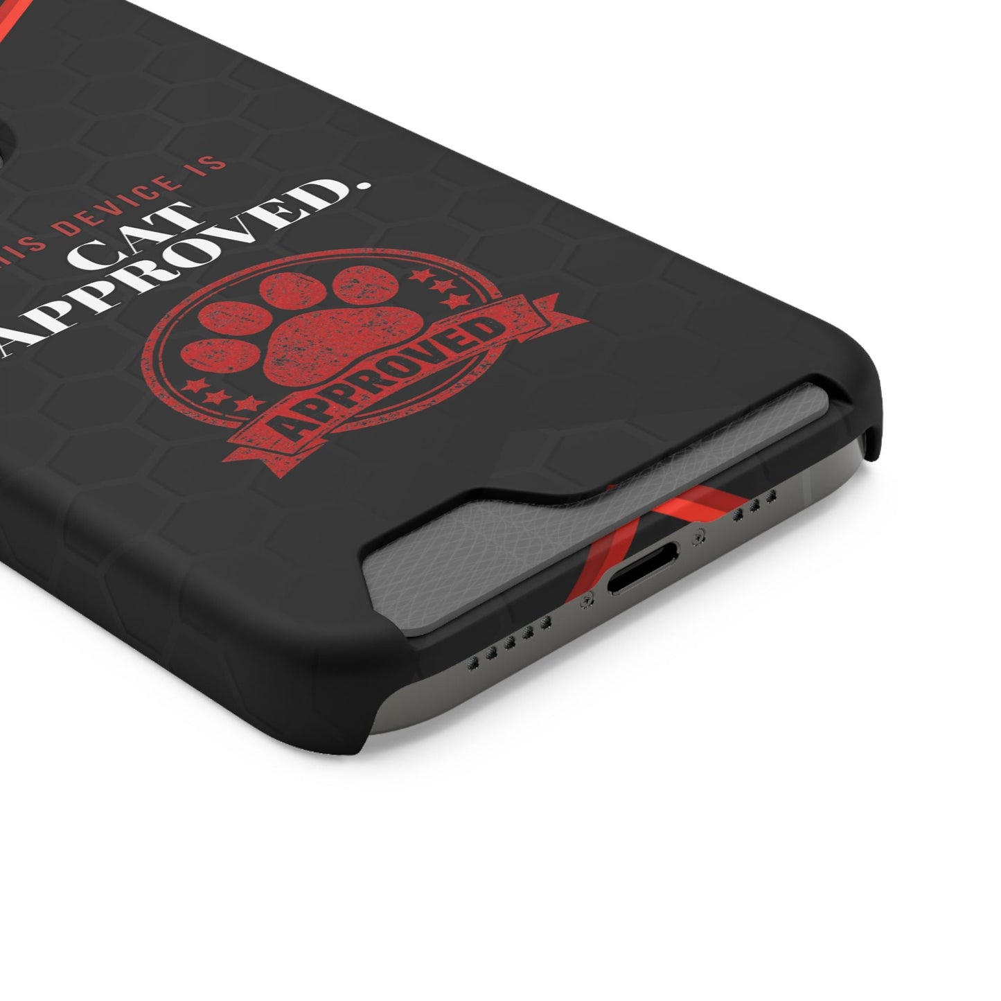 Cat Approved iPhone Case — Official Stamp Edition